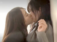 【レズ】蓮実クレア/小野寺梨紗　援デリJKが妖艶な美女の口移しキスで媚薬を飲まされてしまいホテルで濃厚レズテクに溺れていっちゃうキメセクレズSEX VJAV