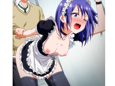 【エロアニメ】放課後の生徒会室で双子妹JKのイタズラに優等生たちが溺れちゃう予測不能なドキドキ3Pエッチ aniporn